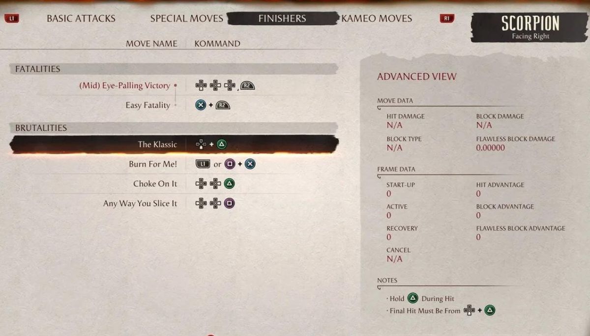 How To Do Brutalities In Mortal Kombat 1 Ps5 
