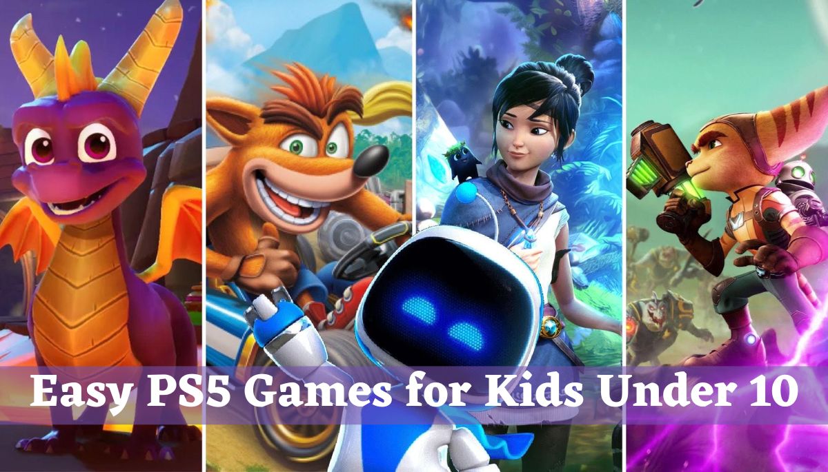 Easy PS5 Games for Kids Under 10